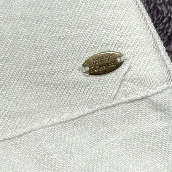 NWT Betsey Johnson 2 Piece Button Down Shirt & Short Set White Size Medium - Picture 8 of 13